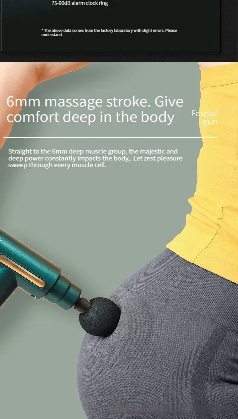 Portable massage gun