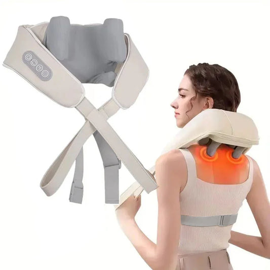 Neck Massager with low Heat Back Shoulder