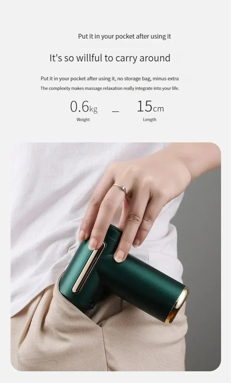 Portable massage gun