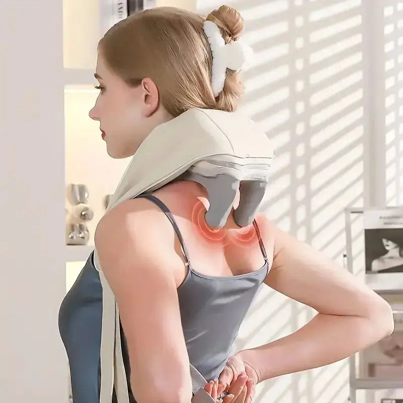 Neck Massager with low Heat Back Shoulder